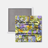 Aimant Empath Shine Positive Encouragement Citation (Recto/Verso)
