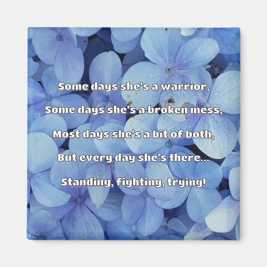 Aimant Empath Strength Positive Citation Encouragement (Devant)