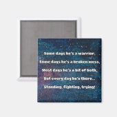 Aimant Empath Strength Positive Citation Encouragement (Recto/Verso)