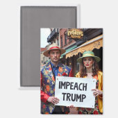 Aimant Empêcher Trump (Recto/Verso)