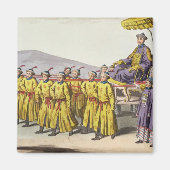 Aimant Empereur Ch'ien Lung porté à Triumph, plaque 18 f (Devant)