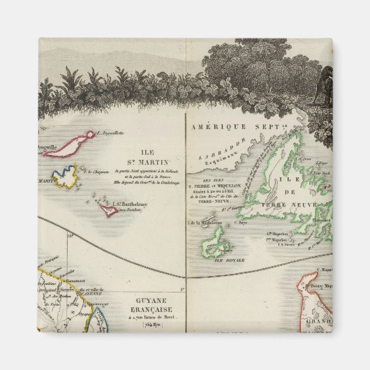 Aimant Empire américain (Devant)