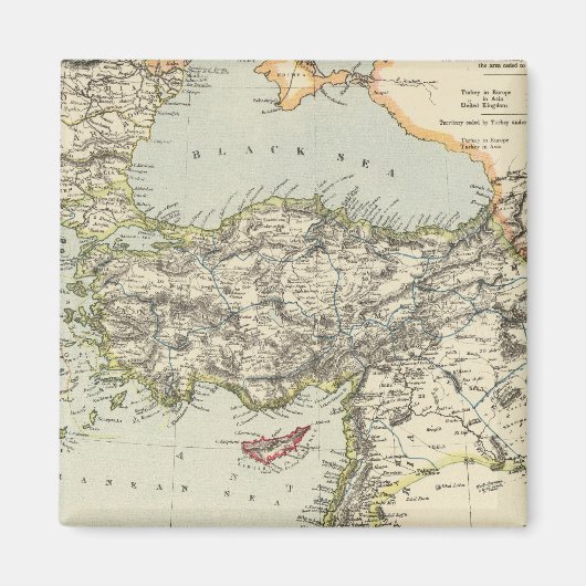 Aimant Empire turc, Grèce, Roumanie (Devant)