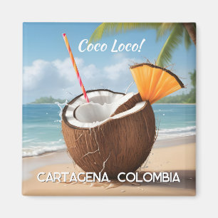Aimant Emplacement personnalisé Coco Loco