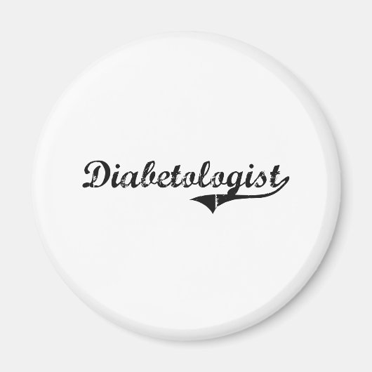 Aimant Emploi professionnel diabététiste (Devant)
