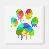 Aimant Empreinte de patte (Devant)