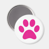 Aimant Empreinte de patte (Recto/Verso)