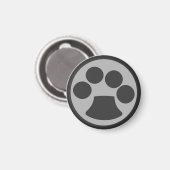 Aimant Empreinte de patte de chats Kitty (Recto/Verso)