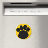 Aimant Empreinte de patte de chien à l'aimant à mâchoires (In Situ (Lave-vaisselle))