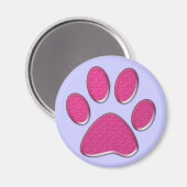 Aimant empreinte de patte kitty (Recto/Verso)