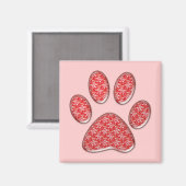 Aimant empreinte de patte kitty (Recto/Verso)