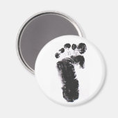 Aimant Empreinte du pied gauche (Recto/Verso)
