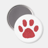 Aimant Empreinte parties scintillant (Recto/Verso)