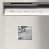 Aimant Empreintes dans le sable (In Situ (Lave-vaisselle))