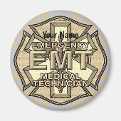 Aimant EMT Maltese Cross (Devant)
