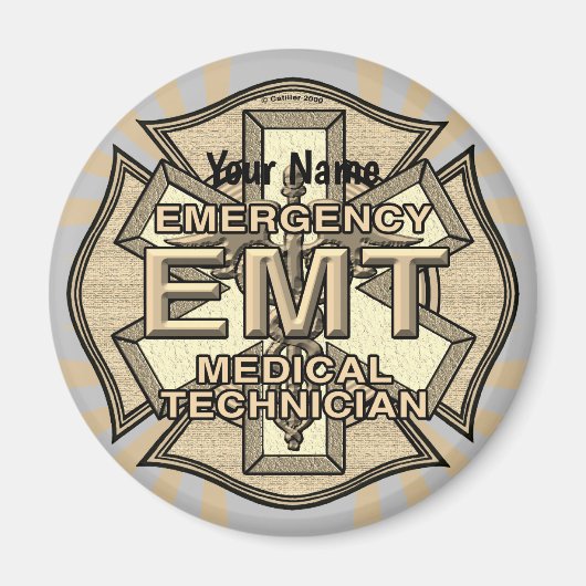 Aimant EMT Maltese Cross (Devant)