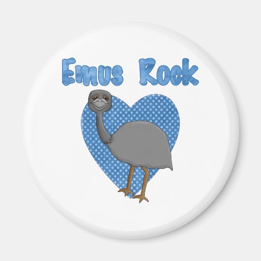 Aimant Emus Rock (Devant)