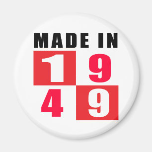 Aimant En 1949 conceptions faites d'anniversaire