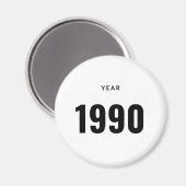 Aimant en 1990 (Recto/Verso)