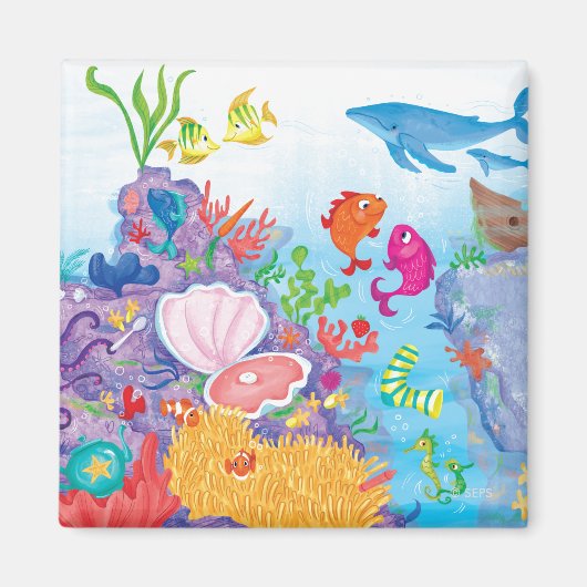 Aimant En Bas Dans L'Océan (Devant)