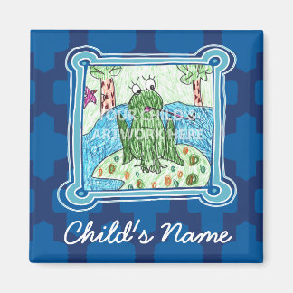 Aimant en carreaux bleus 3,65 $