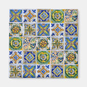 Aimant en céramique sicilienne traditionnelle (Devant)