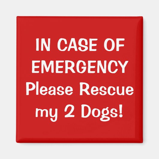 Aimant En Coque d'urgence (Devant)