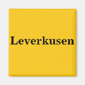 Aimant en cuir Bouclier or Gleb (Devant)