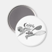 Aimant en "Cuisine" angoissé (Recto/Verso)