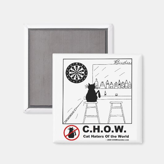 Aimant en Dartboard (Recto/Verso)