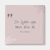 Aimant En Espagne, vous avez de l'aimant (Devant)