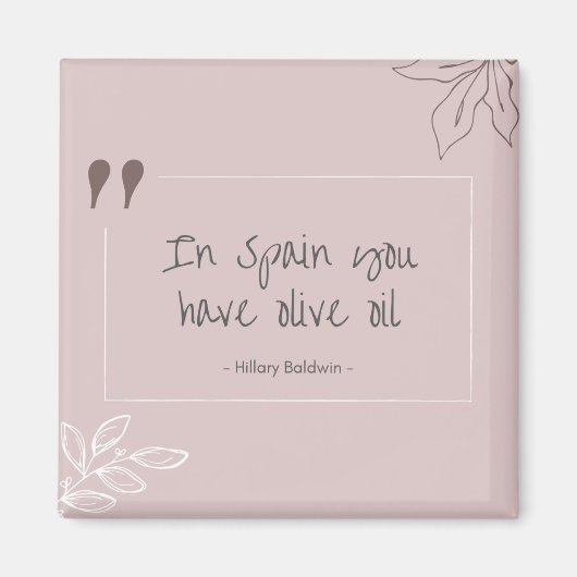 Aimant En Espagne, vous avez de l'aimant (Devant)