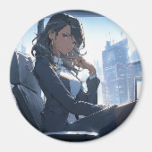 Aimant En fin d'après-midi dans mon bureau (Devant)