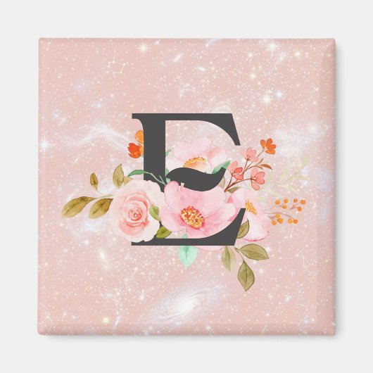 Aimant en forme de lettre E (Devant)