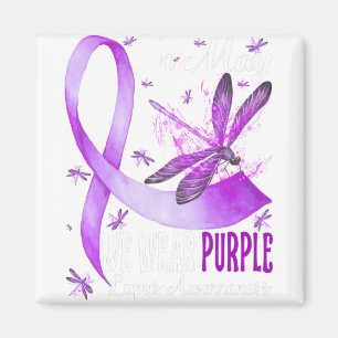 Aimant En Mai Nous Portons Violet Lupus Sensibilisation D