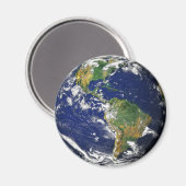 Aimant en marbre bleu Nasa (Recto/Verso)