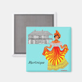 Aimant En Martinique Antilles françaises (Recto/Verso)