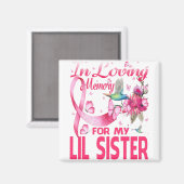 Aimant En Mémoire D'Amour Pour Ma Soeur Lil (Recto/Verso)