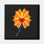 Aimant En mémoire de Cavazos Ducky - Fonds de bourses (Devant)