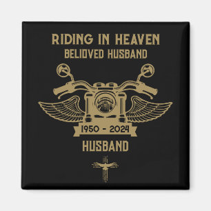 Aimant En mémoire Motorbike Rider Biker funérailles