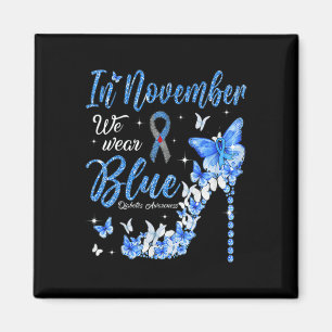 Aimant En Novembre, Nous Portons Beurre De Sensibilisatio