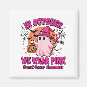 Aimant En Octobre, Nous Portons Pink Breast Cancer Sensib