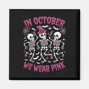 Aimant En Octobre Nous Portons Pink Breast Cancer Sensibi