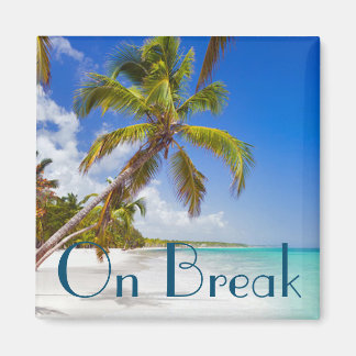 Aimant En pause au paradis