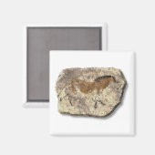 Aimant en pierre du cheval chinois (Recto/Verso)