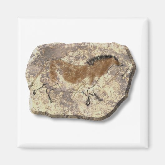 Aimant en pierre du cheval chinois (Devant)