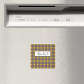 Aimant En vichy gris jaune rustique (In Situ (Lave-vaisselle))