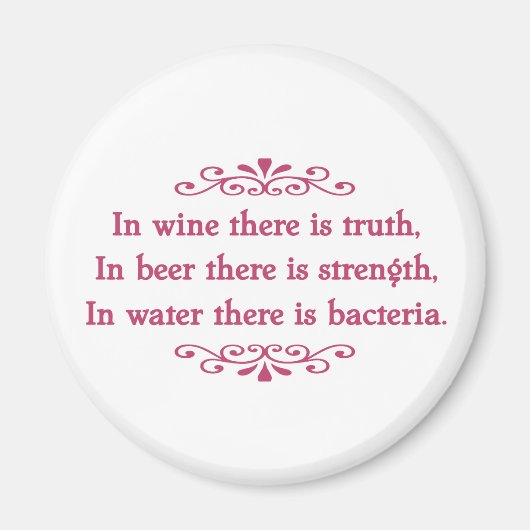 Aimant En Vino Veritas -cf (Devant)