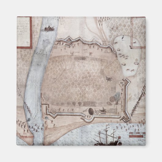 Aimant Encampement fortifié, Porto Rico (Devant)