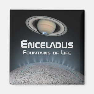 Aimant Encelade Saturn Moon Fontaines de vie